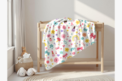 Fleece baby blanket mockup Product Image 3
