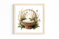 Green Boho Baby Shower Sublimation Product Image 2