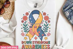 Down Syndrome Awareness PNG, Syndrome Sublimation PNG Product Image 3
