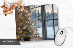 Winter Wonderland Holiday Setup Mouse Pad PNG Design Product Image 1