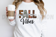 Fall Vibes Thankful Grateful Blessed PNG Design Product Image 2