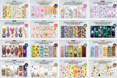 64 Bookmark Bundle Package,Kawaii Elegant &amp; Bright Designs Product Image 2