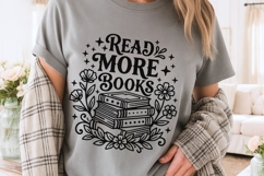 Read More Books Svg, Book Lover Svg, Book Club Svg. Product Image 3