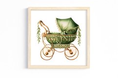 Green Boho Baby Shower Sublimation Product Image 2