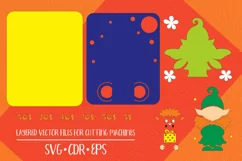 Forest Elf Girl Birthday Card | Money Holder Template Product Image 2