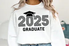 2025 Graduate svg | Graduation Svg | Shirt Svg Product Image 1
