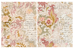 Shabby Chic, Papers, Junk Journal Product Image 2