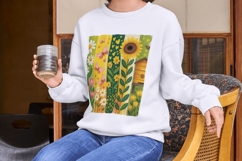 Sunshine Strokes Sunflower Garden Brush PNG Pack Product Image 2