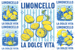 Retro Limoncello PNG, Lemon Summer PNG, Summer Vibes PNG Product Image 3