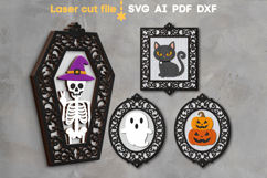 Halloween Bundle SVG laser cut files for Glowforge Product Image 2