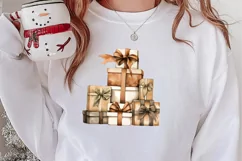 Hand Drawn Cozy Christmas Clipart, Christmas PNG Product Image 2