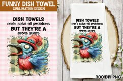 Funny Kitchen Dish Towel Sublimation Bundle Product Image 3