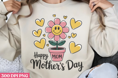 Floral Mama Mom Sublimation PNG Product Image 1