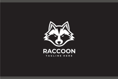 Raccoon Head Logo Design Vector Illustration Product Image 2