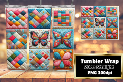 FLAWLESS PNG for 20oz Tumbler , Patchwork Product Image 1