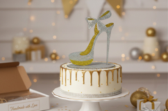 High heel shoe. File for laser cutting Product Image 4