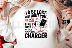 I&#039;d be lost without you Sublimation PNG Product Image 2