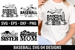 Baseball SVG Design - Baseball Sister Product Image 1
