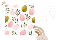 Pink Tulips Pillow, Colorful Flowers Pillow Design Product Image 2