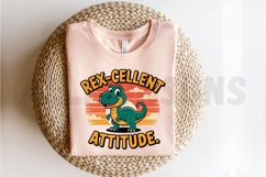 Cartoon Tyrannosaurus Rex With Excellent Attitude Product Image 2
