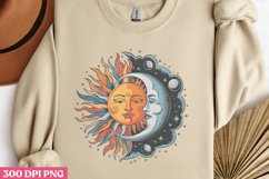 Sun and Moon Sublimation PNG Product Image 3