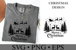 Merry Christmas Svg | Christmas svg | Shirt Svg Product Image 2