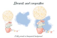 Cute Crocodile sublimation. Design for printing. Product Image 2