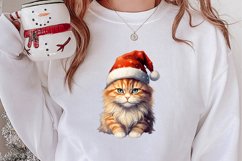Cat Christmas Cat Art for Holiday Clipart Product Image 2