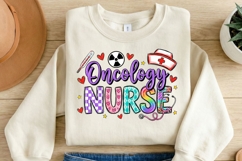 Oncology Nurse PNG, Cancer Care Nurse Sublimation Design Product Image 2