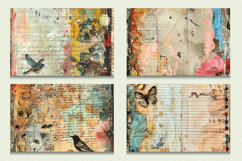 Mixed Media Junk Journal Cutting Boards sublimation Design Product Image 2