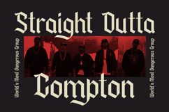 Panderly - Classic Blackletter Font Product Image 2