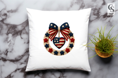 Patriotic Crochet Americana Sublimation PNG Product Image 2