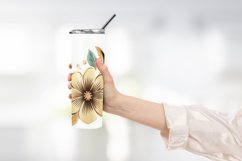 Flowers Art Tumbler Warp Design Product Image 2