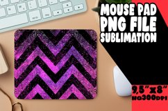 Colorful Glitter Stripes Mouse Pad for Sublimation PNG Product Image 1