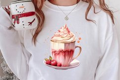Christmas Coffee Hot Cocoa Sublimation Clipart Product Image 2