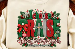 4 Christian Christmas Shirt Designs, 4 Nativity Faith Quote Product Image 2