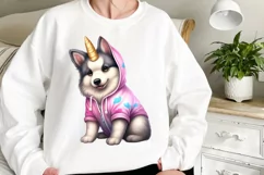 Cute Unicorn Costume For Dogs, Unicorn Watercolor Product Image 2