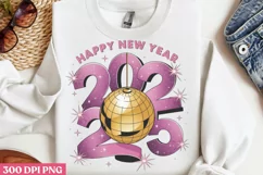 Happy new year 2025 PNG, Happy New Year Sublimation Product Image 2