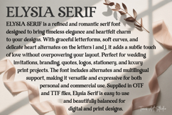 Elysia Serif | Elegant Modern Serif Font Product Image 2