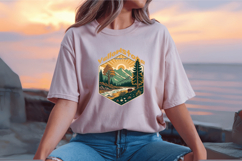 Yellowstone National Park Camping PNG Sublimation Design Product Image 2