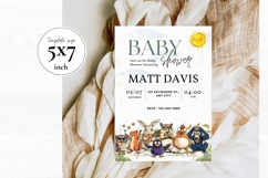 Baby Shower Invitation Template 300 Product Image 2