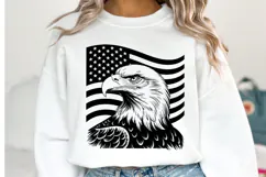 USA Eagle Svg Design | Svg Cut Files | Shirt Svg Product Image 1