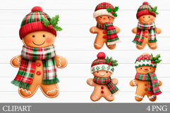 Christmas Gingerbread Clipart. Christmas Clipart Product Image 1