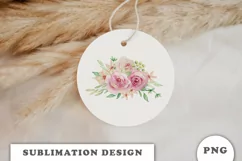 Watercolor flowers bouquet PNG Product Image 2
