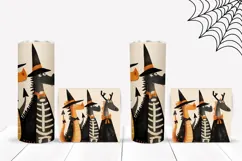 Funny Halloween Monsters Tumbler, Kids Halloween Tumbler Product Image 2