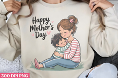 Floral Mama Mom Sublimation PNG Product Image 2