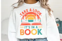 Take a look it's in a book svg | Svg Cut Files | Shirt Svg Product Image 3