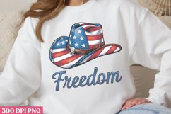 Freedom PNG, Western 4th Of July Sublimation PNG Product Image 2