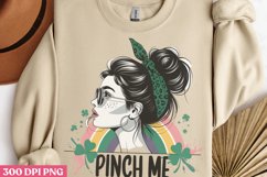 Pinch Me PNG, St Patricks Day Sublimation PNG Product Image 1