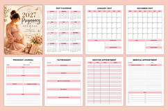 2027 Pregnancy Journal | Pregnancy Planner, Baby Memory Book Product Image 2